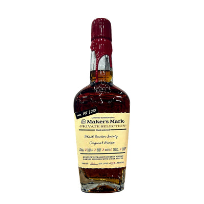 スライドショーBlack Bourbon Society - Maker&amp;#39;s Mark Private Selection Bourbonの画像を開く
