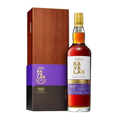 在幻灯片中打开图片，Kavalan Solist Moscatel Sherry Single Cask Strength Single Malt Whisky - Taste Select Repeat

