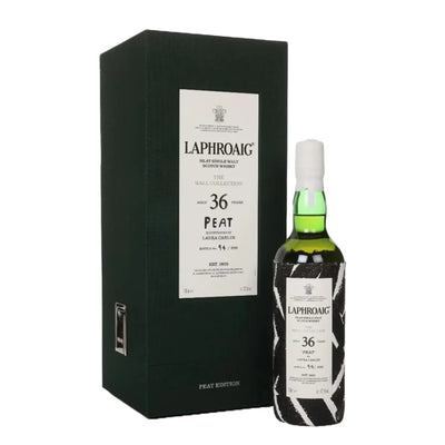 Open image in slideshow, Laphroaig The Wall Collection &amp;#39;Peat&amp;#39; 36 Year Old Single Malt Scotch Whisky
