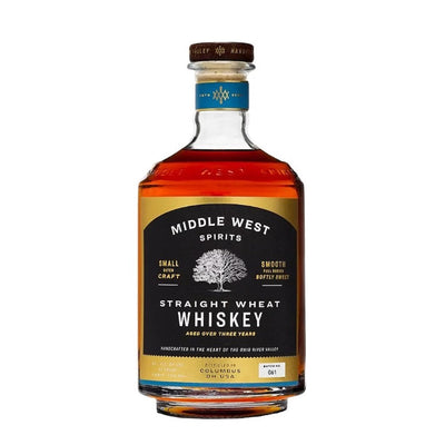 在幻灯片中打开图片，Middle West Spirits Straight Wheat Whiskey - Taste Select Repeat
