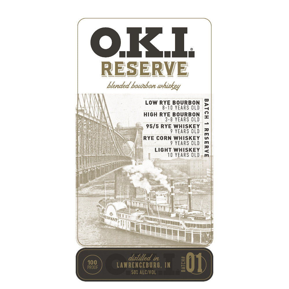 O.K.I. Bourbon Reserve Batch 1 - Taste Select Repeat