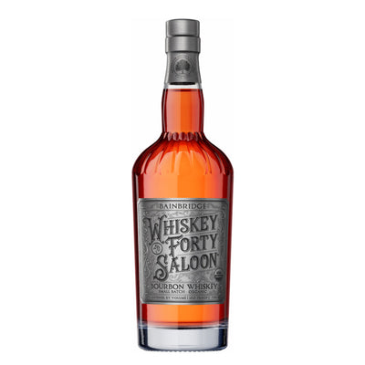 在幻灯片中打开图片，Bainbridge Organic Whiskey Forty Saloon Bourbon - Taste Select Repeat
