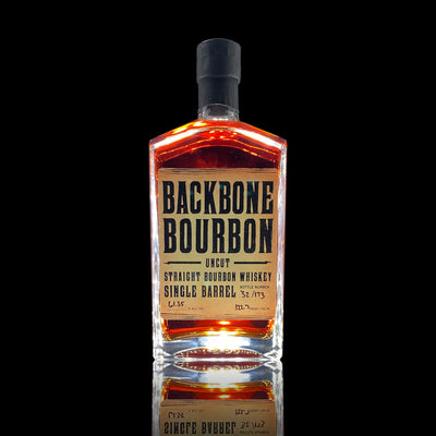 在幻灯片中打开图片，Backbone Uncut Single Barrel Bourbon - Taste Select Repeat

