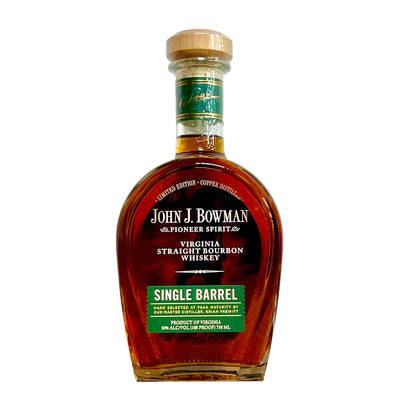 在幻灯片中打开图片，John J. Bowman Single Barrel Bourbon - Taste Select Repeat
