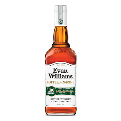 פתח תמונה במצגת, Evan Williams White Label Bottled-In-Bond Bourbon - Taste Select Repeat

