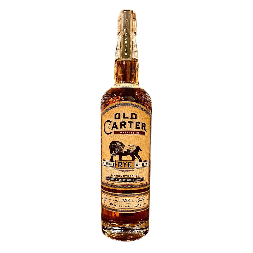 Old Carter Whiskey Co. Batch 8 Rye - Taste Select Repeat